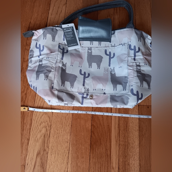 Cute Llama Print Insulated Lunch Tote - Picture 4 of 9